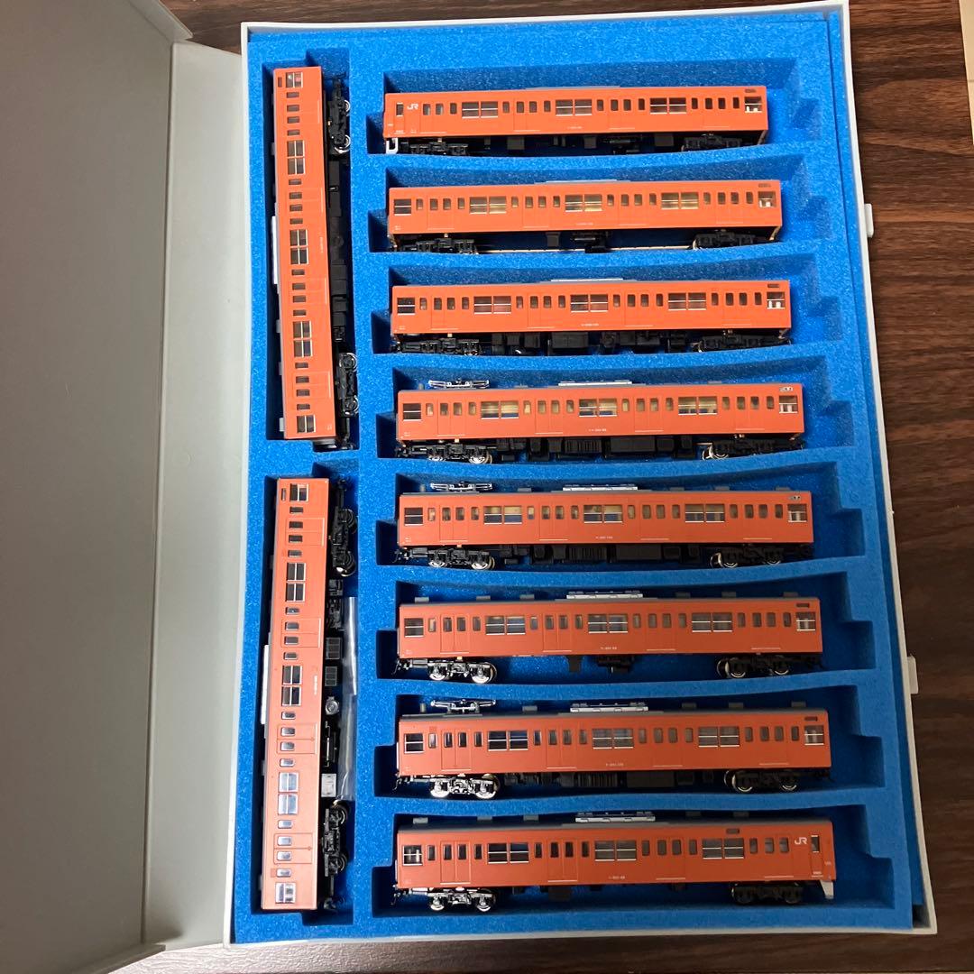 KATO 201系中央線色　10両貫通型