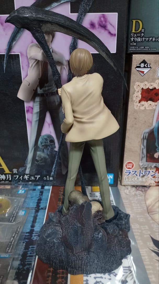 一番くじ　デスノート　夜神月　リューク　ラストワン賞　L　フィギュア　15種