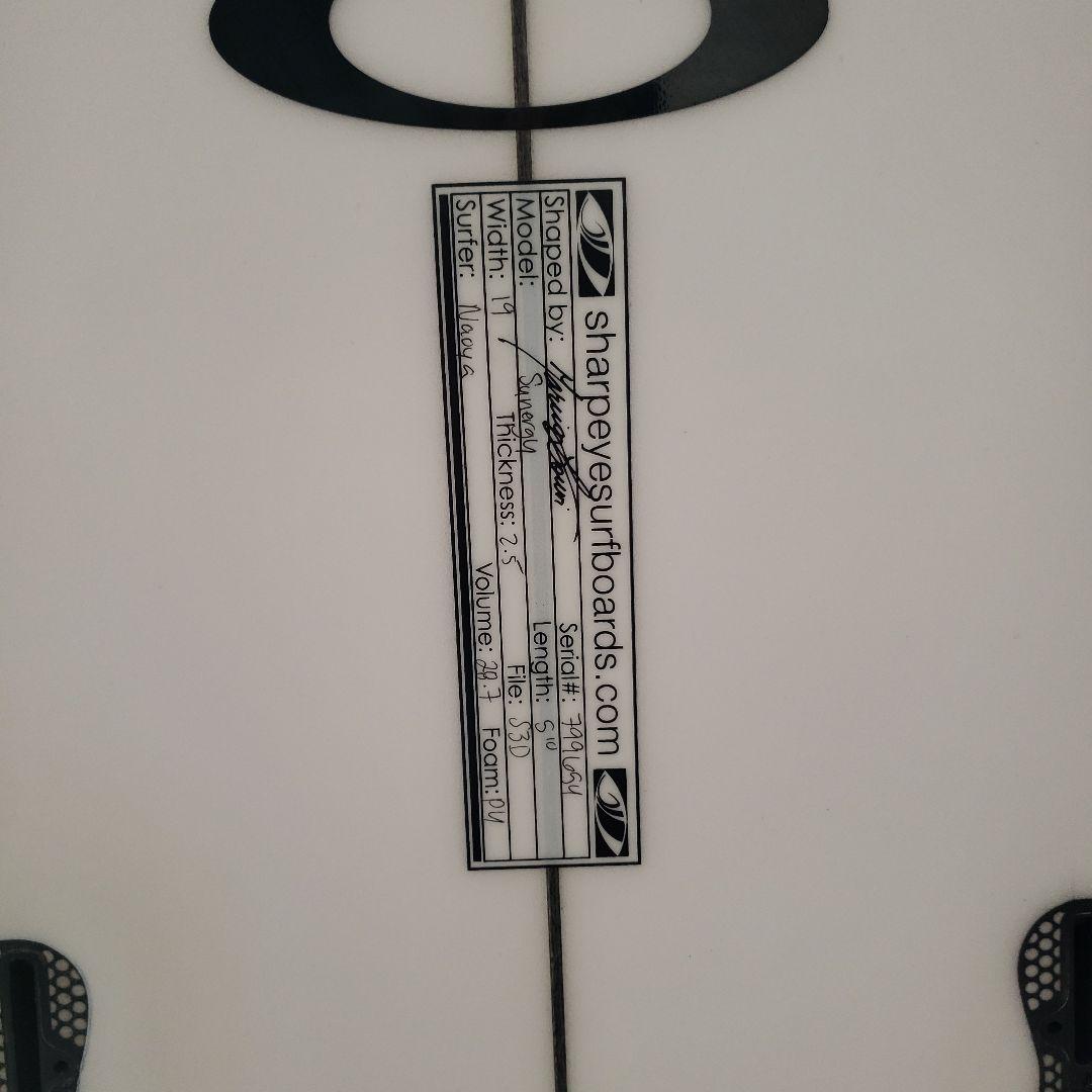 シャープアイサーフボードSYNERGY