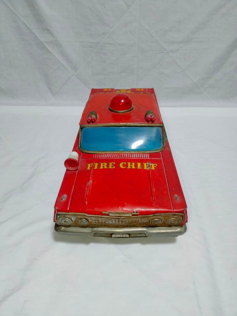 希少 NOMURA 消防車 FIRECHIEFCAR 昭和 レトロ TN マーク