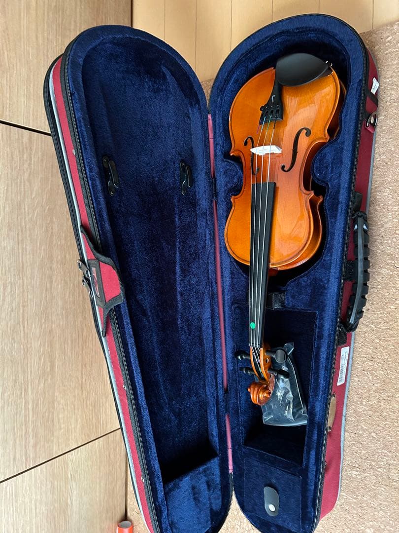 木製バイオリン（子供用4分の1サイズ）