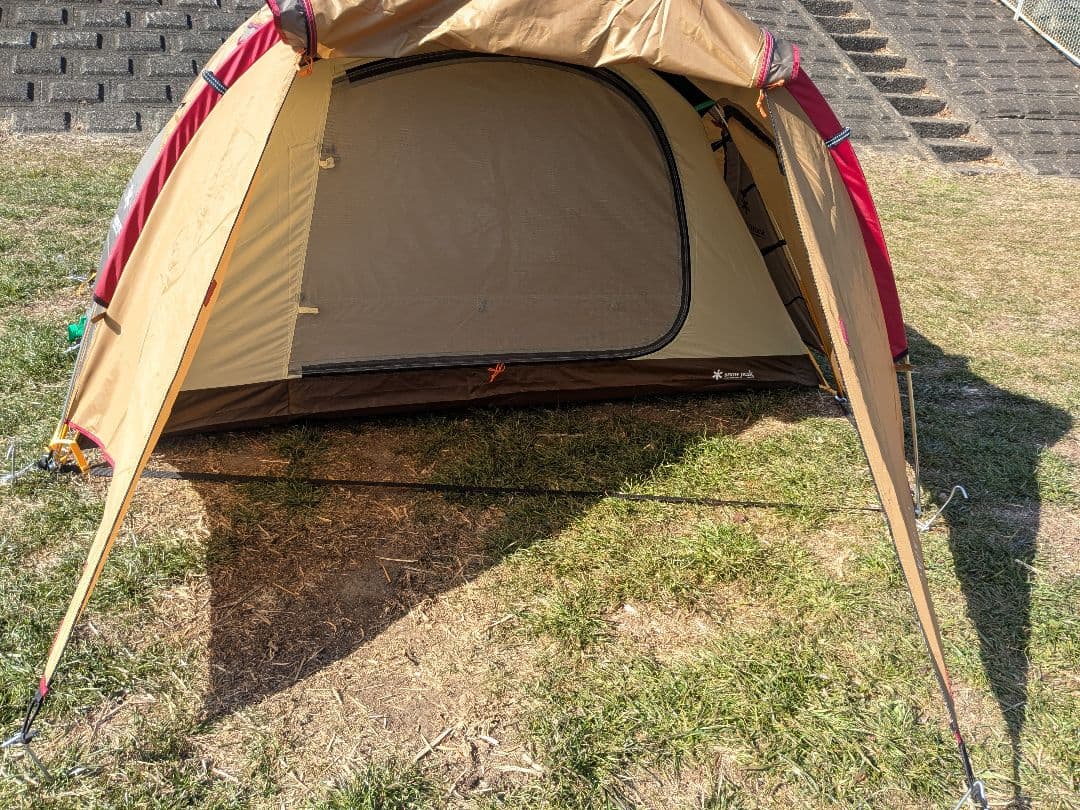 【美品】スノーピーク　アメニティドームS　SDE-002RH　グランドシート付き