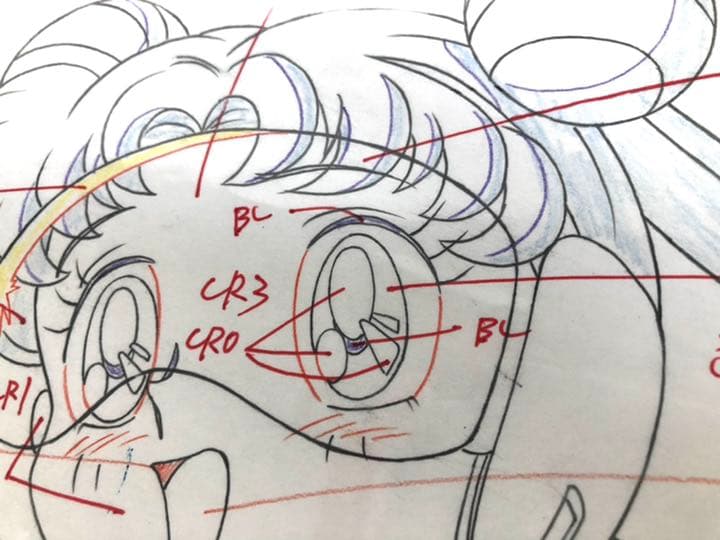 稀少品　セル画　原画　セーラームーン　うさぎちゃん