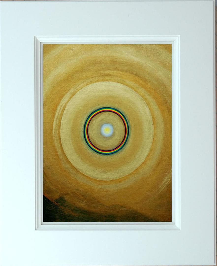 油絵 菅家令子 絵 絵画インテリア F6-G282023 風景 祈り 希望 奇跡