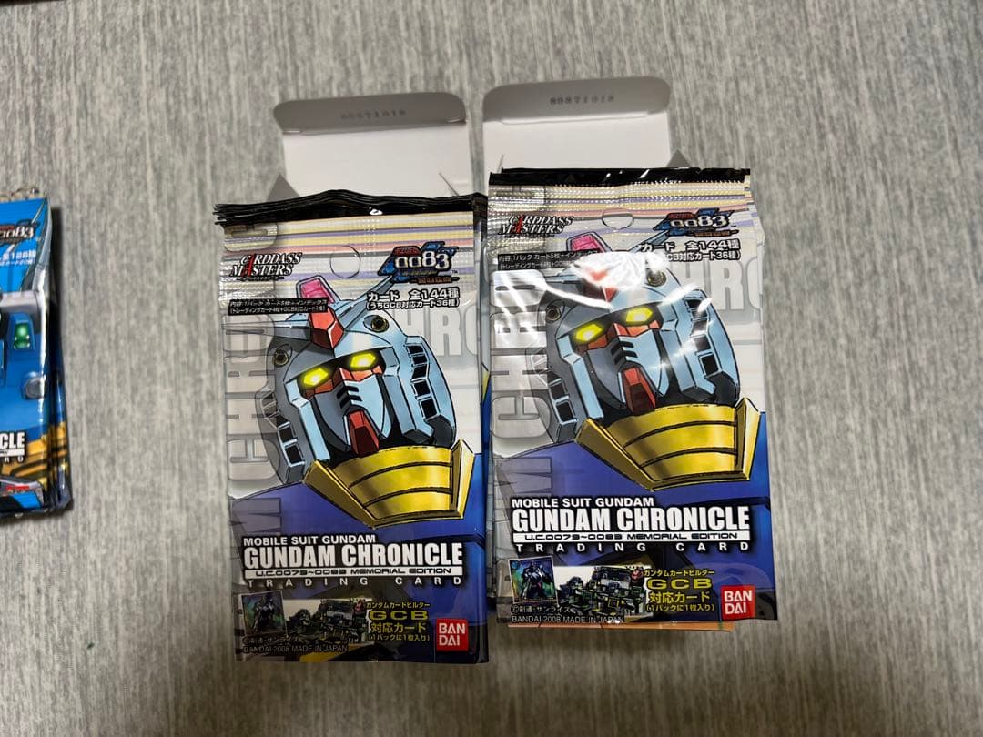 GCBガンダム カードビルダー　未開封パック600枚以上　他オマケセット
