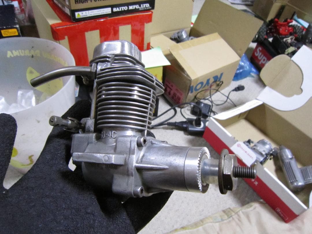 エンヤ 60-4C 模型 飛行機 大型 4ST エンジン　ENYA ENGINE