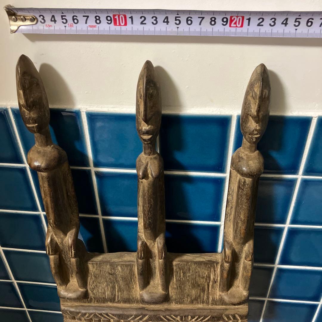 マリ　ドゴン族　木製ドアロック