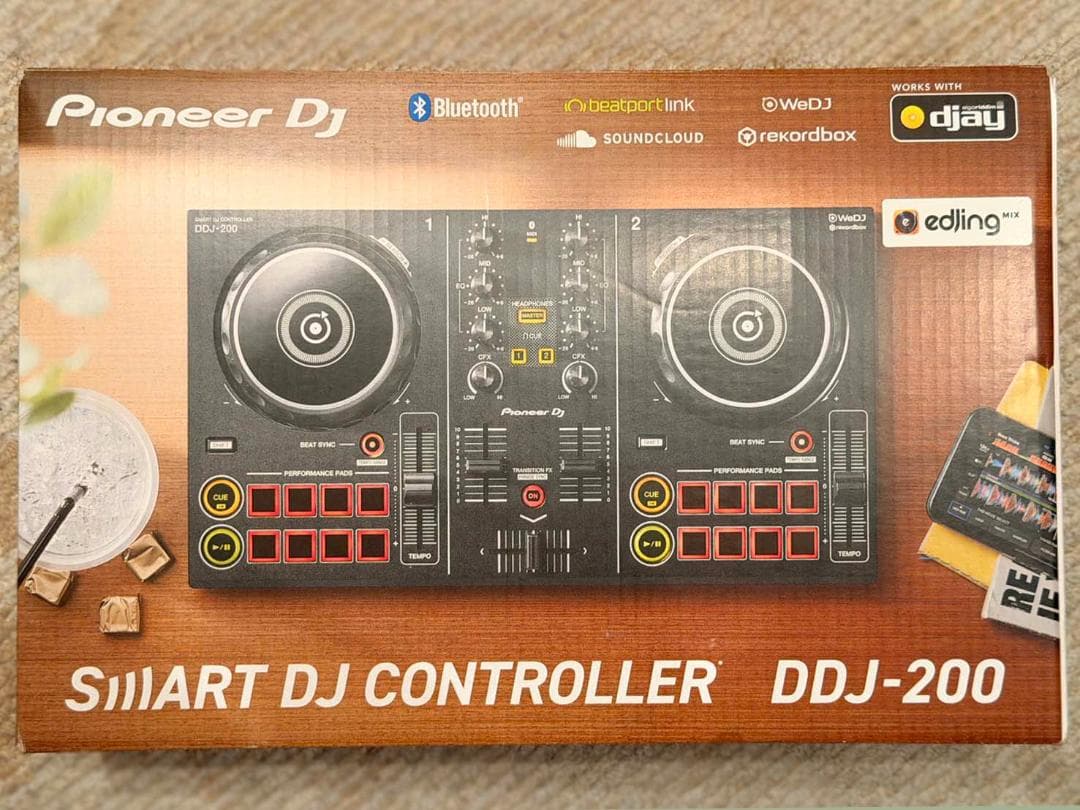 【美品】Pioneer DDJ-200 Bluetooth DJコントローラー