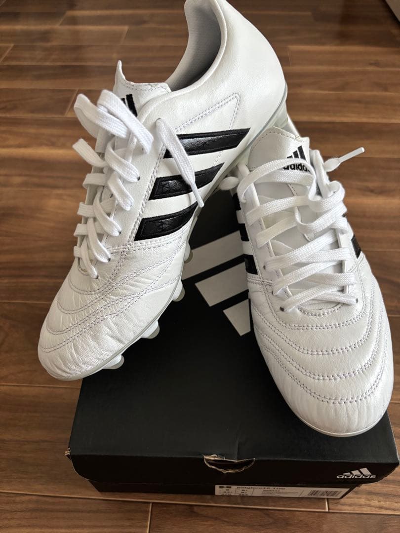 adidas GLORO ホワイト/ブラック スパイクシューズ　27cm