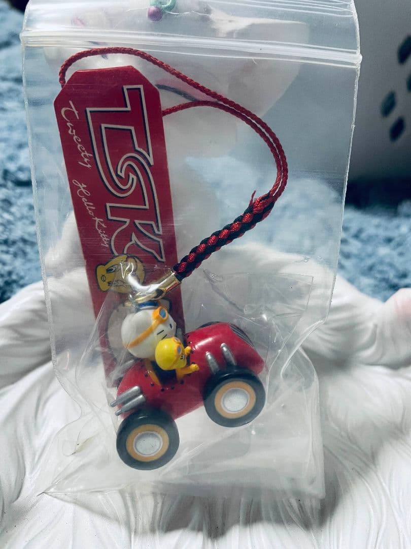 【希少】サンリオハローキティ根付け トゥイーティー コラボ限定キティ