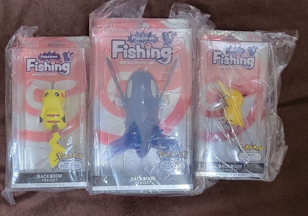デュオ　ポケモンフィッシング　ルアー　DUO　カイオーガ　ピカチュウ　コダック