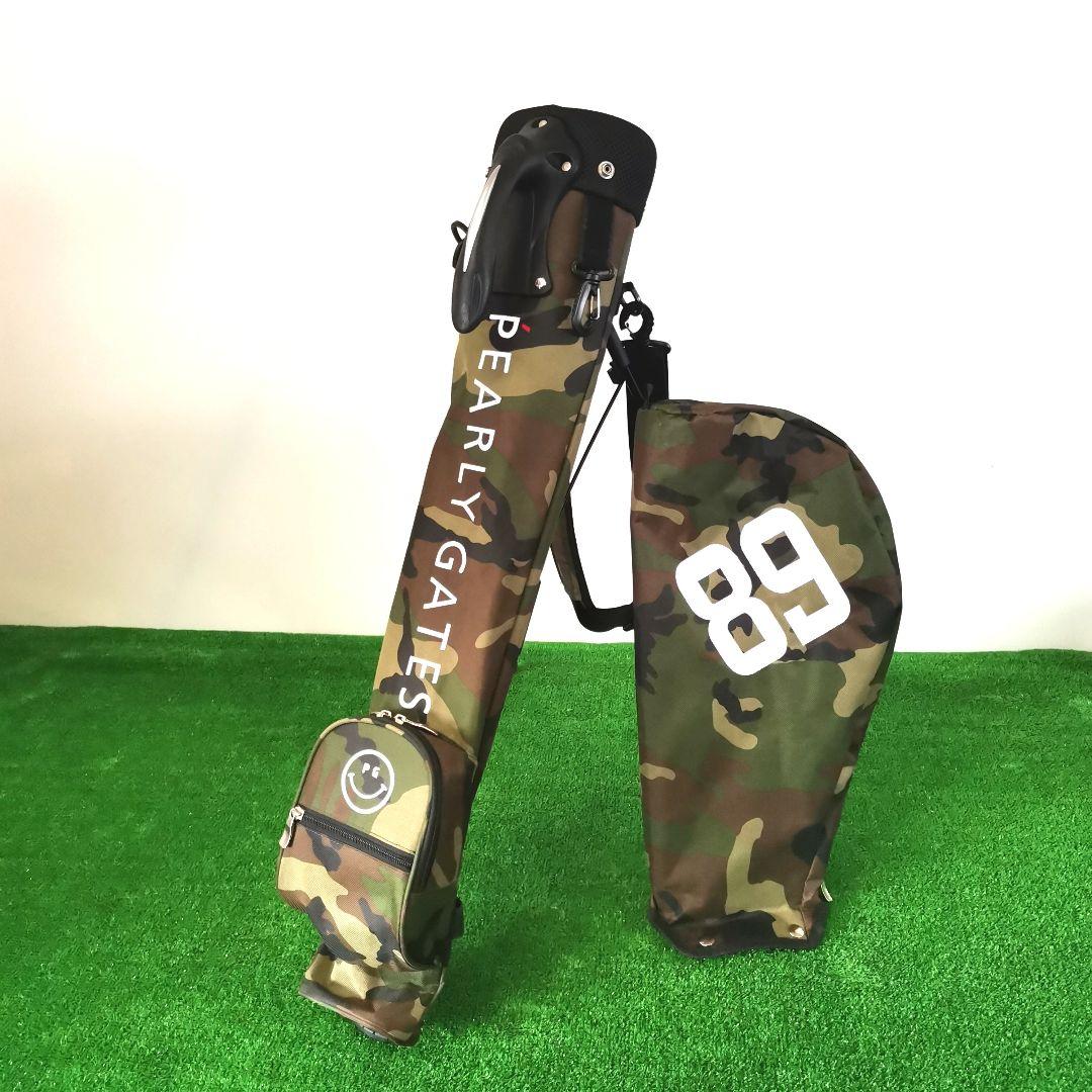 PEARLY GATES 迷彩 スタンド式ゴルフバッグ セルフスタンド カモフラ