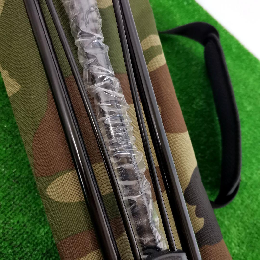 PEARLY GATES 迷彩 スタンド式ゴルフバッグ セルフスタンド カモフラ