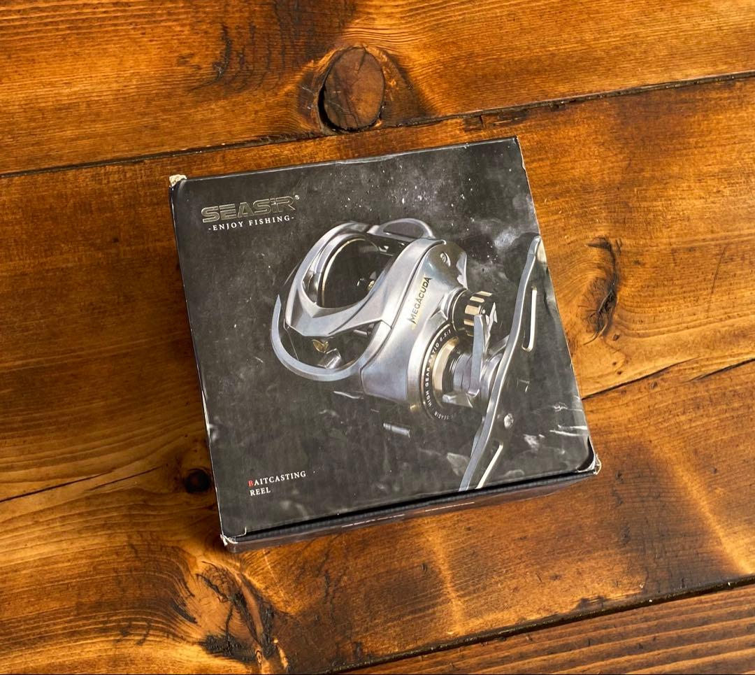 ジギングリール　右ハンドル　アルミボディ　最大ドラグ15kg 船釣り　海釣り