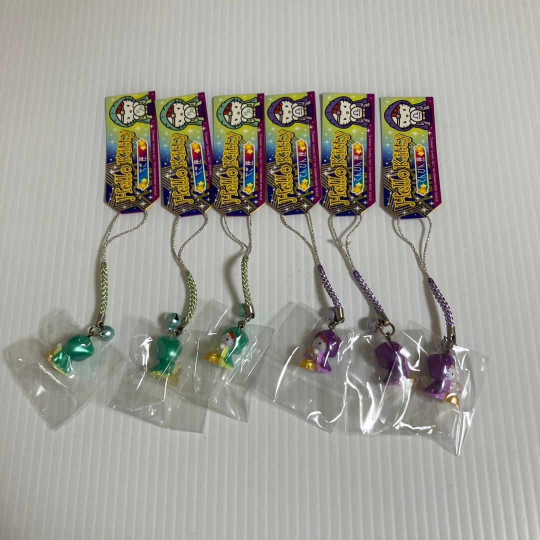激レア☆キティ ストラップ 星座 やぎ座 てんびん座 ご当地 根付け