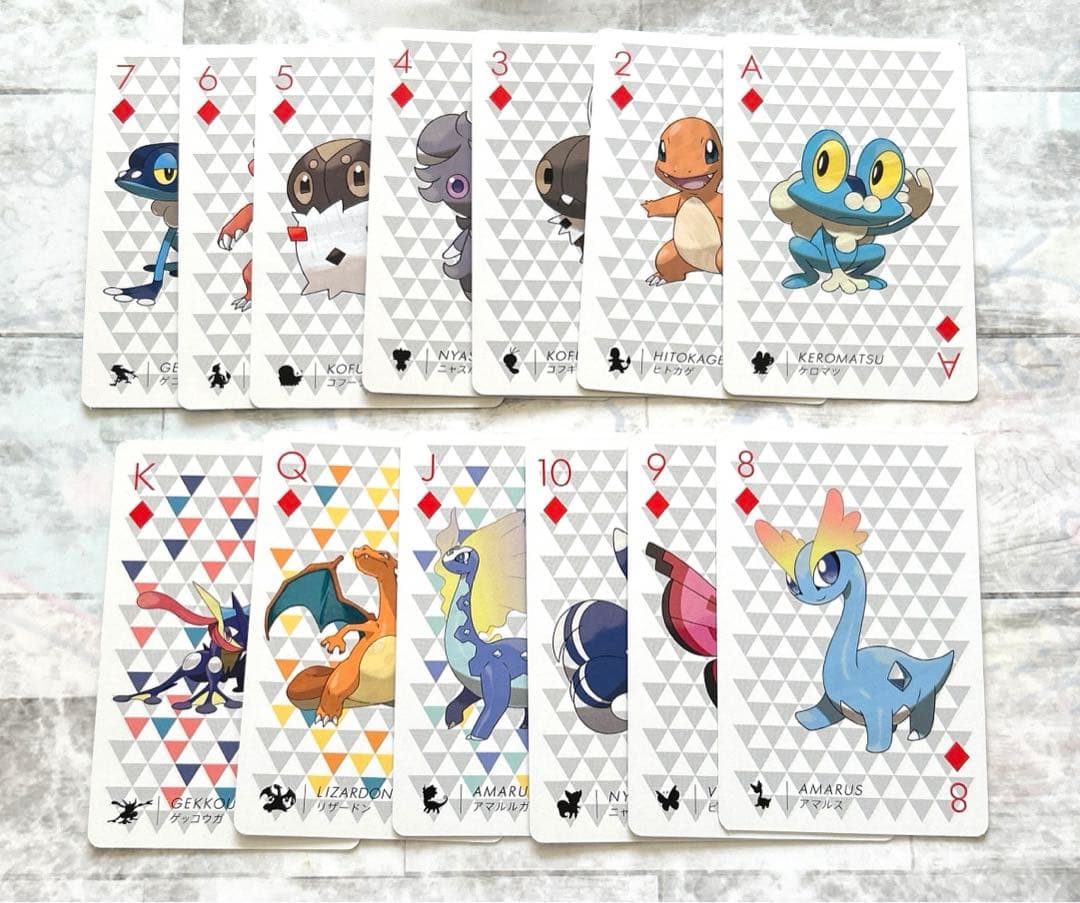 ポケモン　ポケモンモンスター　トランプ　X