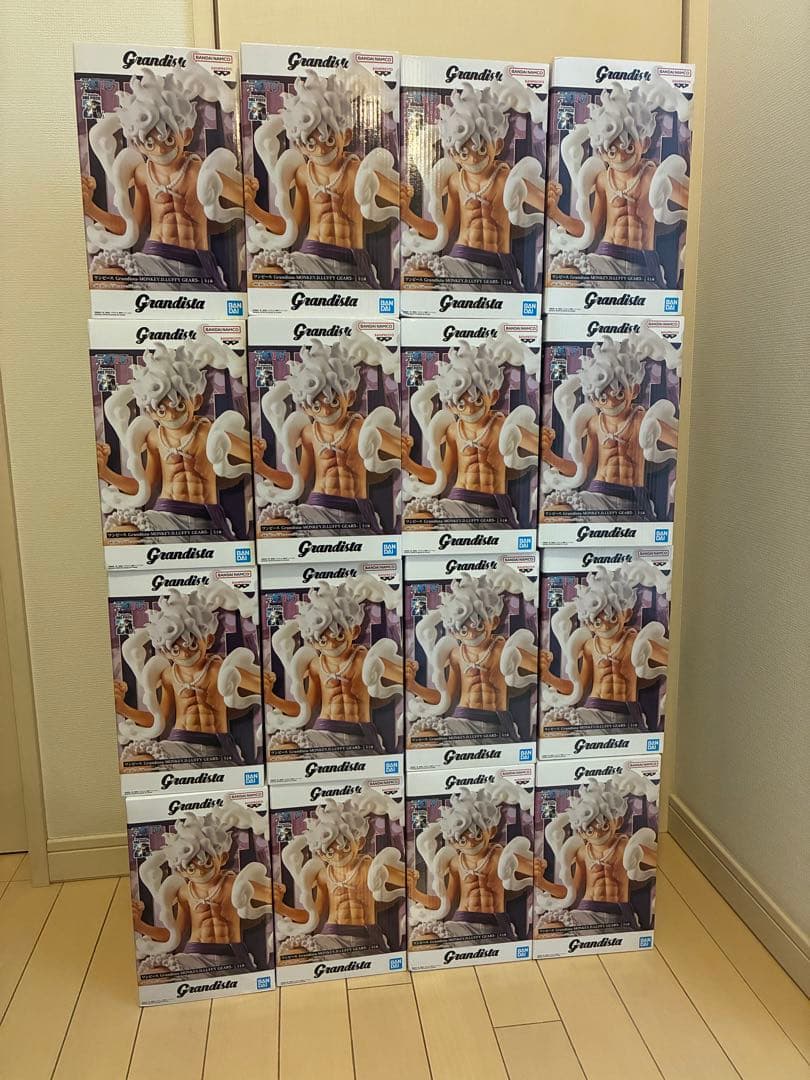 Grandista ルフィ GEAR5 フィギュア 新品未開封 16個②