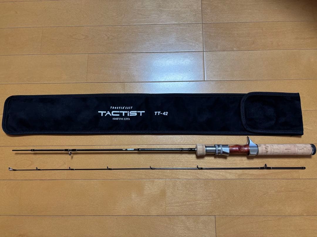 TACTIST TT-42 トラウトロッド 専用ケース付き