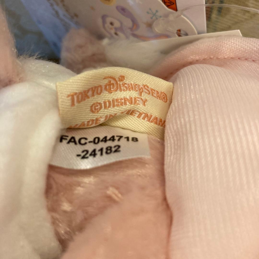 ディズニーダンシングスノーフレークス♡リーナベルぬいぐるみ♡バッジ【タグ付き】
