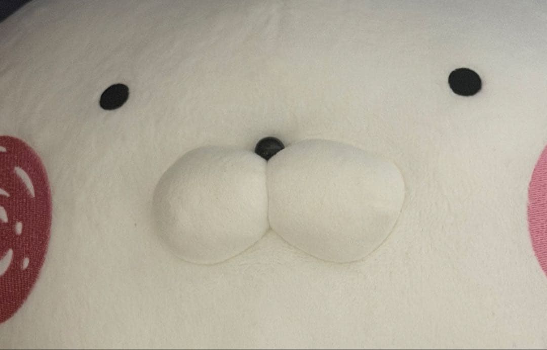 うさまる　等身大ぬいぐるみ　赤ほっぺ