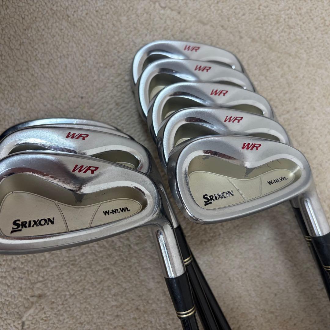スリクソン　アイアン WR W-NI.Wt. 9本セット　カーボンシャフト　R