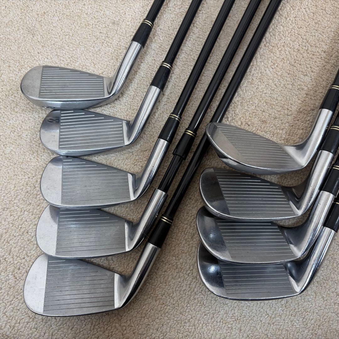 スリクソン　アイアン WR W-NI.Wt. 9本セット　カーボンシャフト　R