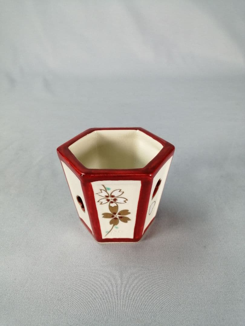 【茶道具】桐鳳造　雪洞蓋置　蓋置199