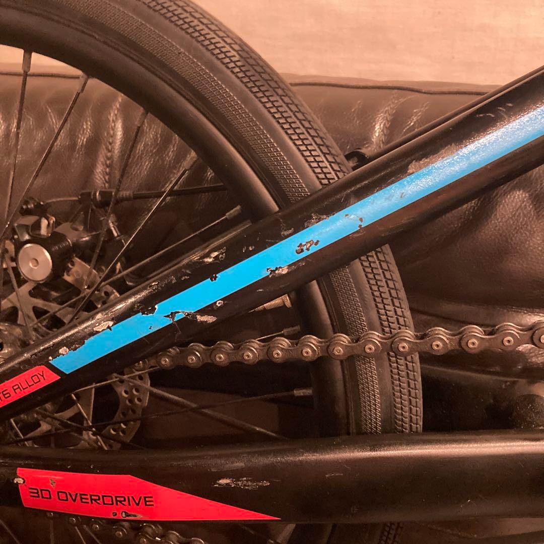 BMX、レーサー、HARO Black Out Pro XXL、カーボンフォーク