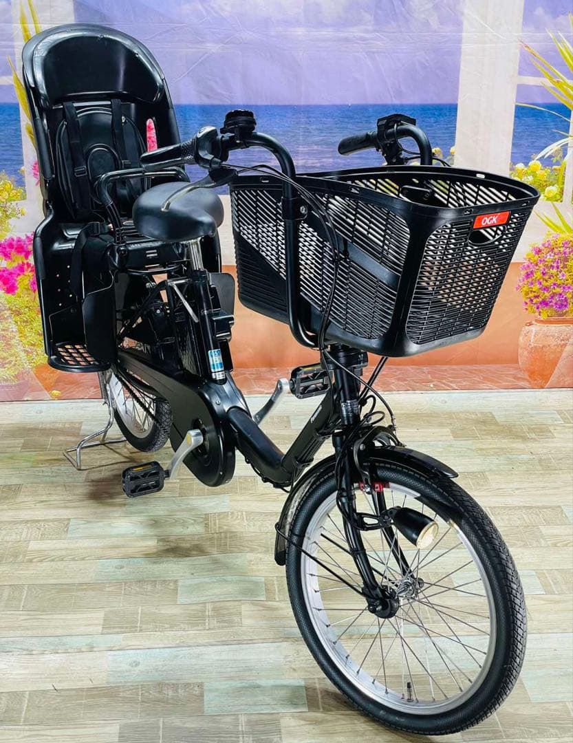 中華ランチギュット⭐️12AHパナソニック子供乗せ電動アシスト自転Y2148