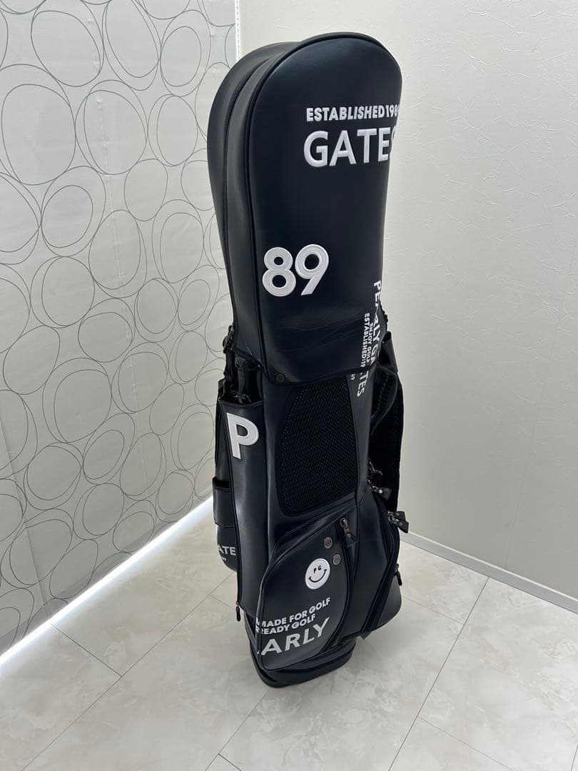 PEARLY GATES【定番】合皮スタンド式キャディバッグ46インチ対応9型