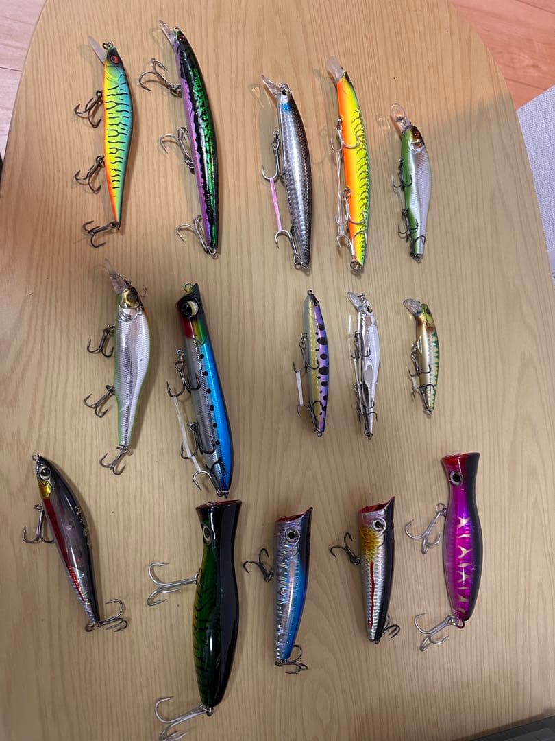 ハードルアーセット 多色 釣り用 15 個