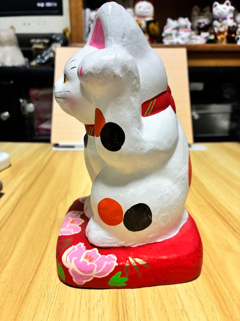 津屋崎人形　招き猫