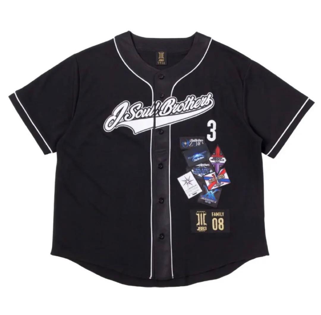 登坂広臣 三代目JSB 三代目J SOUL BROTHESS ベースボールシャツ