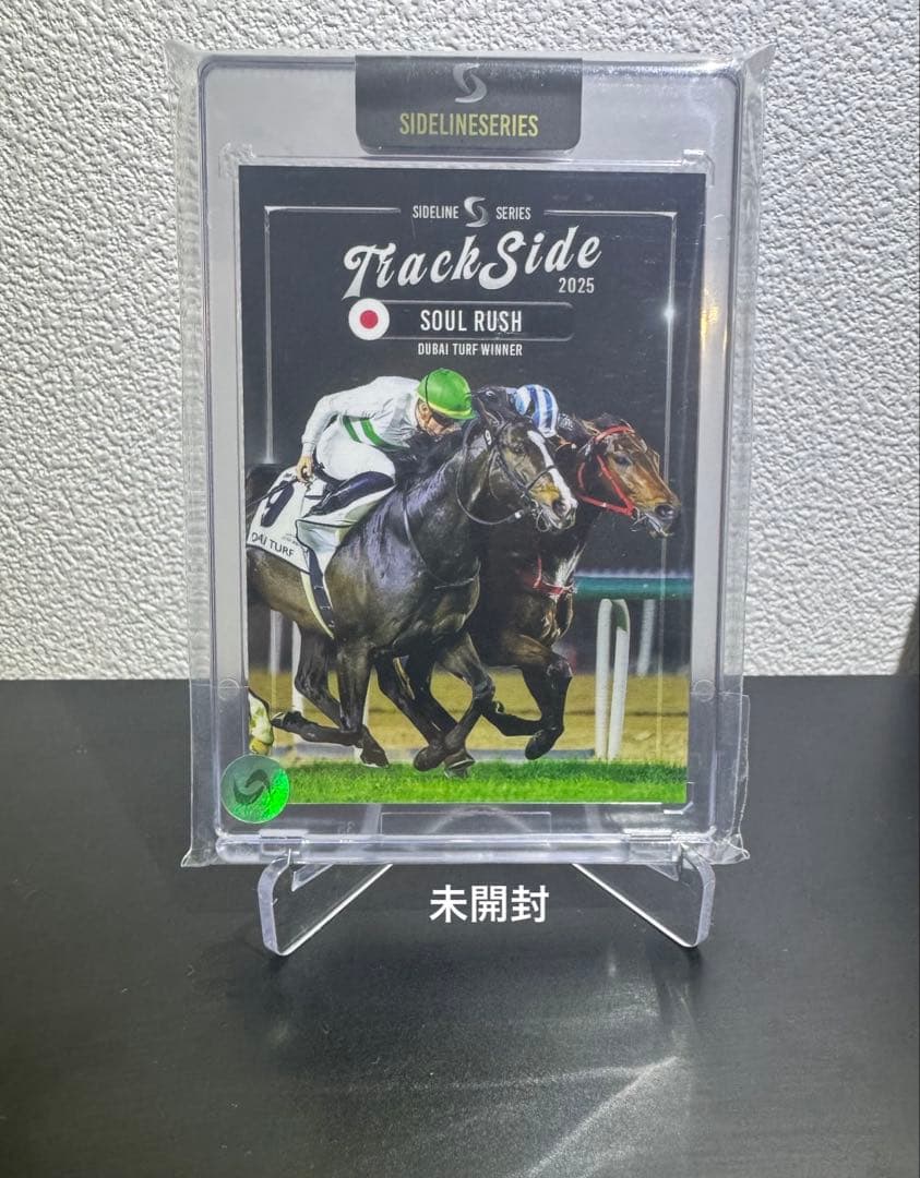 ソウルラッシュ 世界限定 ホースレーシングカード 競馬　ドバイターフ