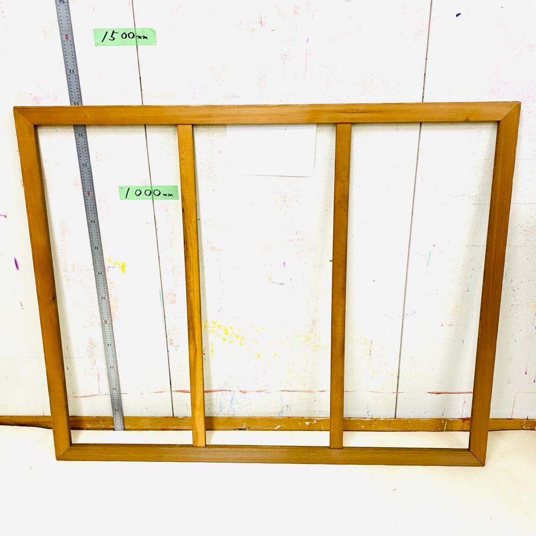 絵画用 木枠 キャンバス枠 F100号 杉材 KISO刻印 良品 送料込み ⑤