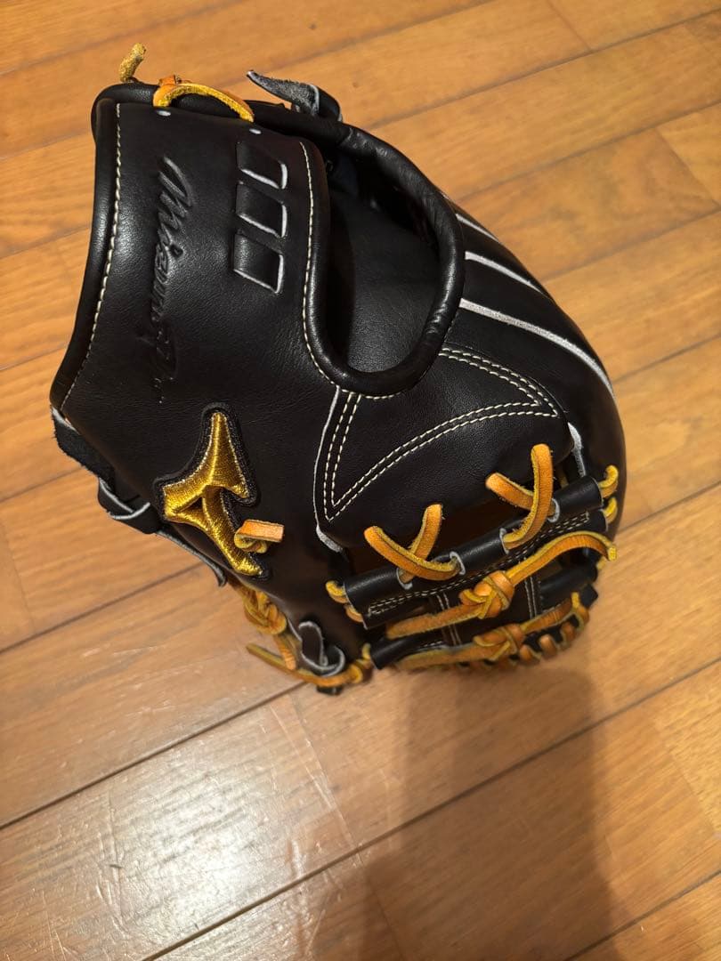 Mizuno Pro硬式グローブ ブラック/タン