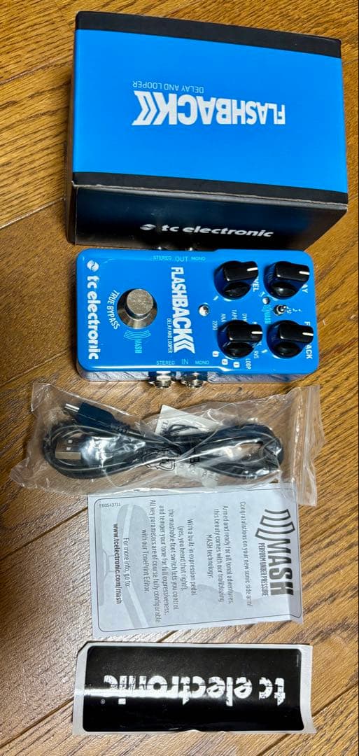 ギター tc electronic FLASHBACK DELAY AND LOOPER