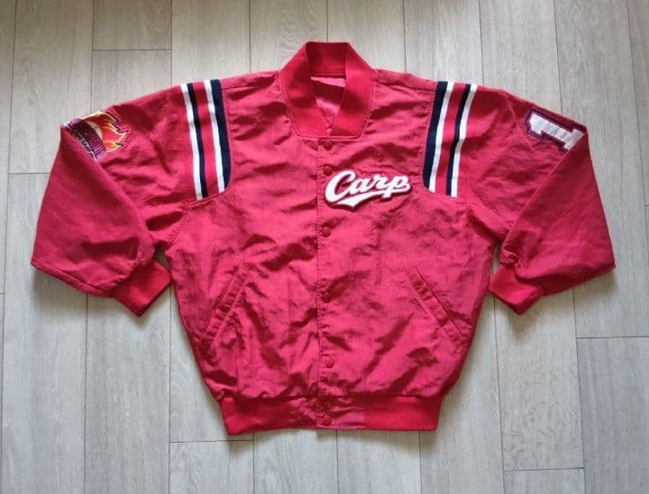 【プロモデル】広島 東洋　カープ　前田智徳　グランドコート　アシックス　M