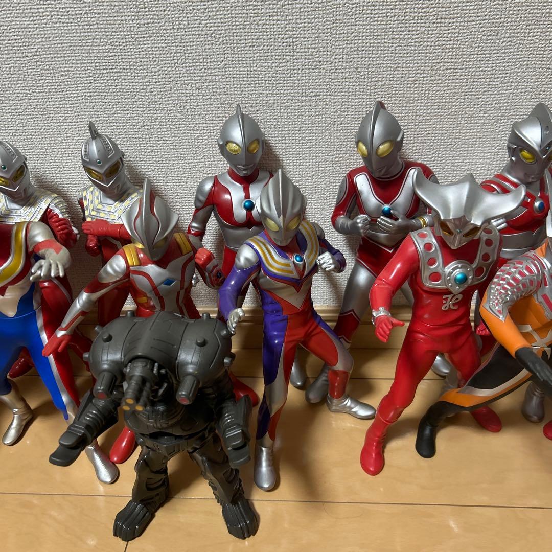 ウルトラマンビックソフビ まとめ売り