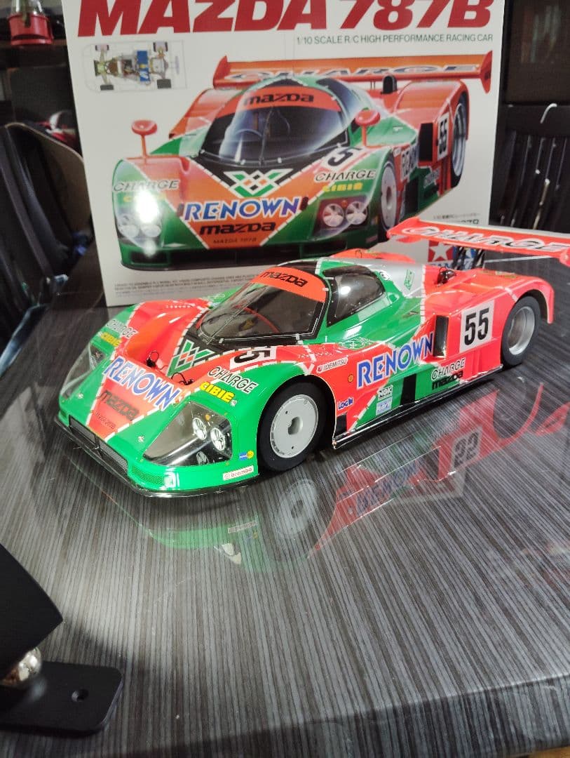 タミヤ 1/10マツダ787 B SPT サーボ付き　最終値下げ！