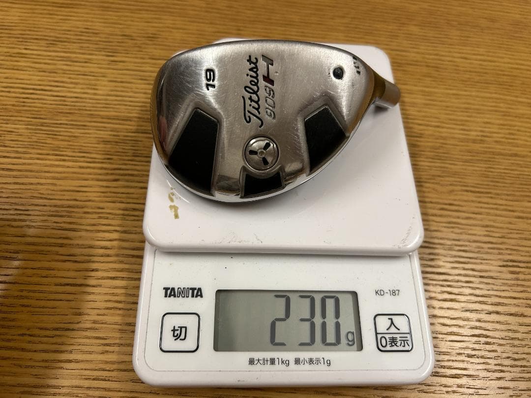 タタイトリスト９０９H　ヘッドのみ　４個セット　15°１７°19°21°