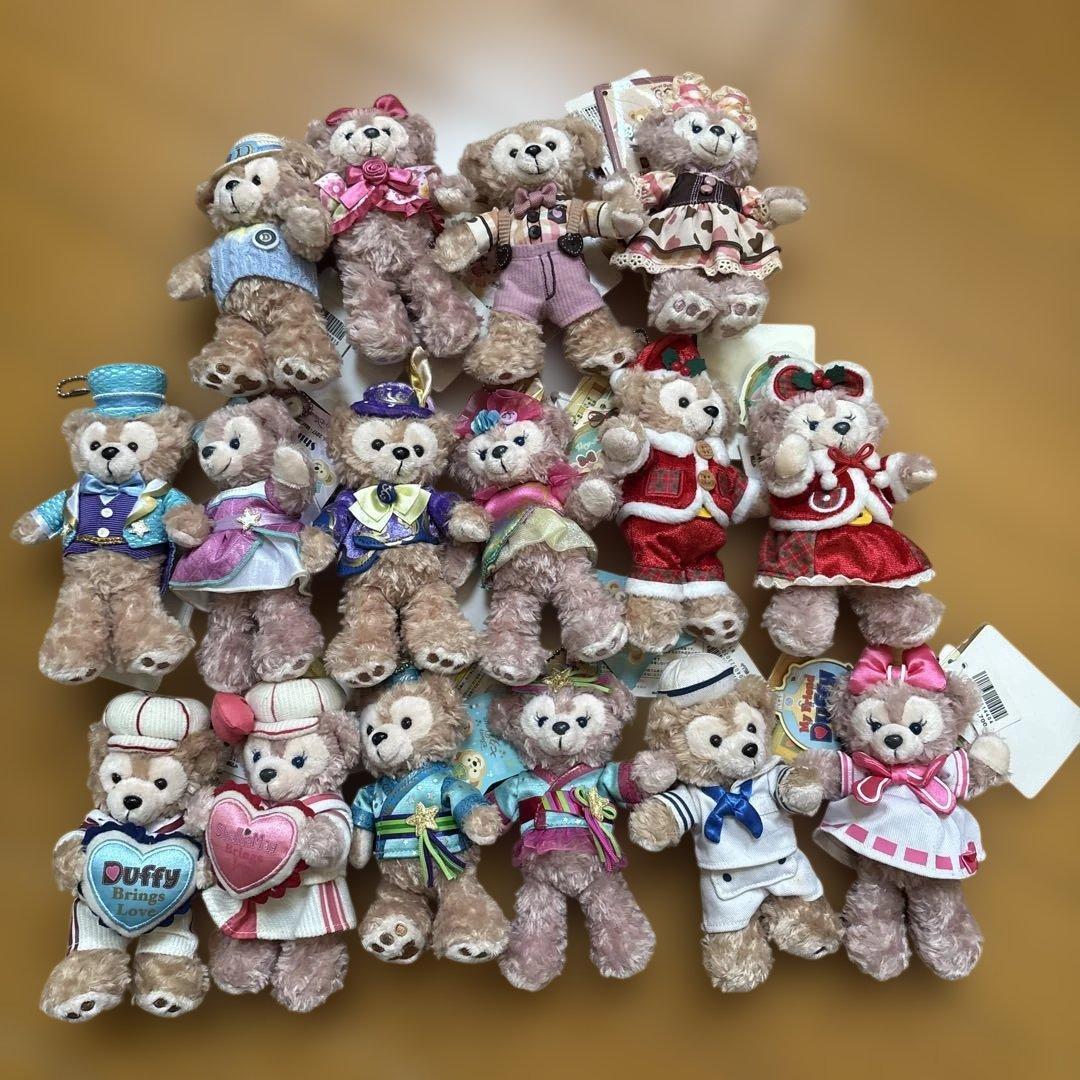 ダッフィー ぬいぐるみ 16体セット