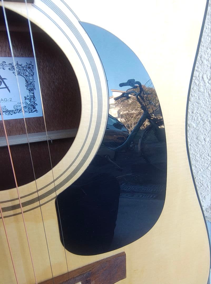 美品 AKLOT AKAG-2 ピックアップ付エレアコ 付属品多数