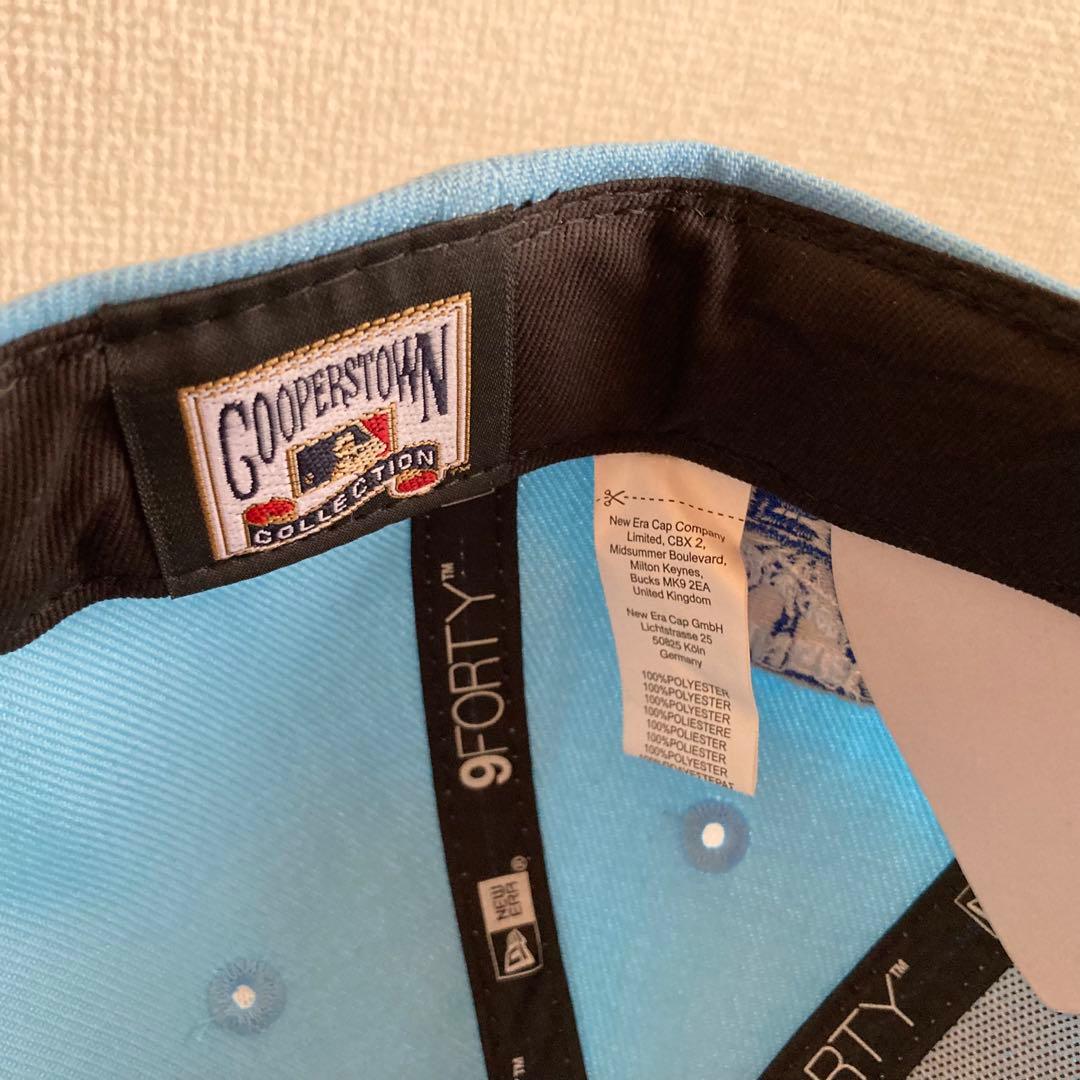 【海外限定】ニューエラ ロサンゼルスドジャース 9FORTY Aフレーム スカイ