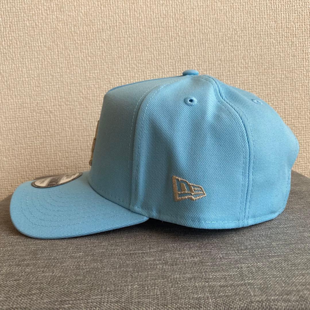 【海外限定】ニューエラ ロサンゼルスドジャース 9FORTY Aフレーム スカイ