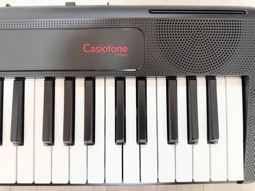 CASIO カシオ電子キーボード Casiotone CT-S195(ブラック)