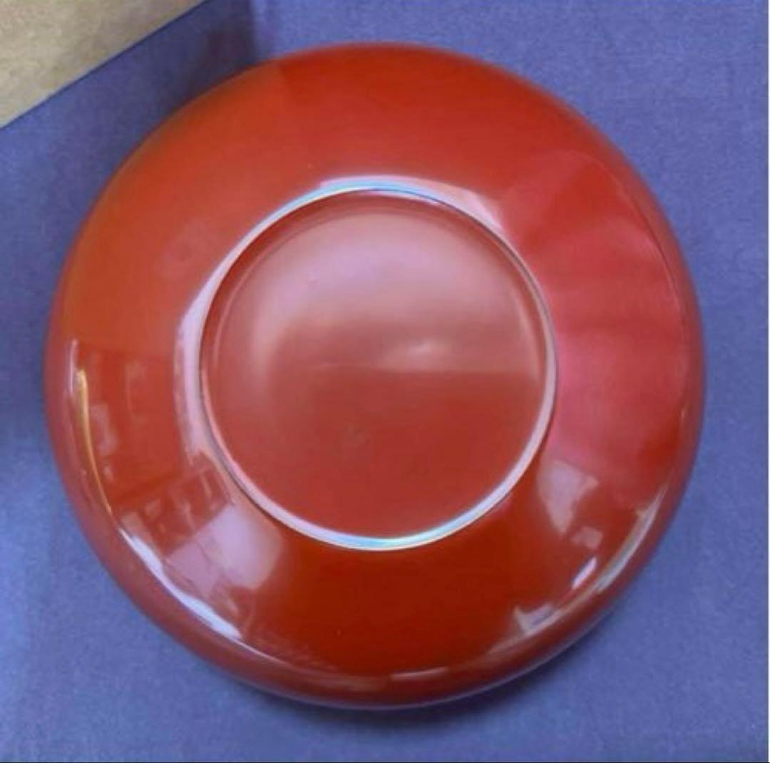 川連漆器　漆塗り　鉢　ボール　21㎝　漆器　漆椀