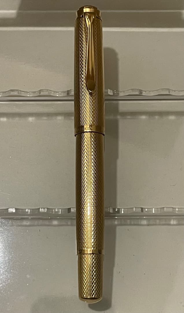 【稀少】ペリカン #760 ロールゴールド 150周年記念万年筆 14k-585