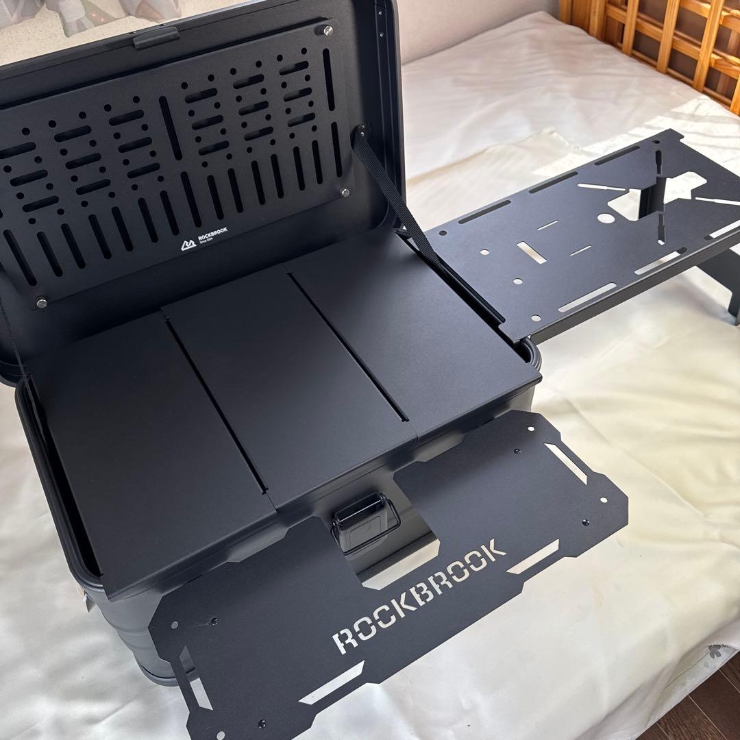 アルミコンテナ　ROCKBROOK 30L カスタム　フルセット　ブラック　新品