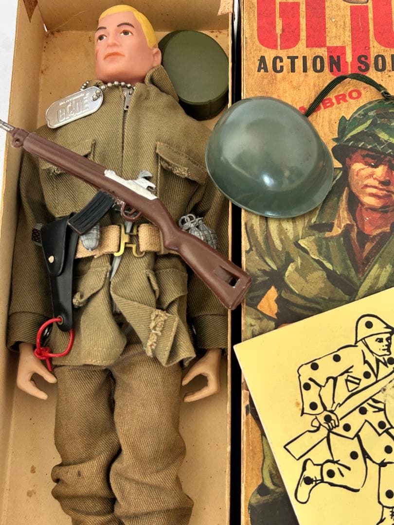 G.I. Joe アクションソルジャー　箱付Hasbro ビンテージGI ジョー